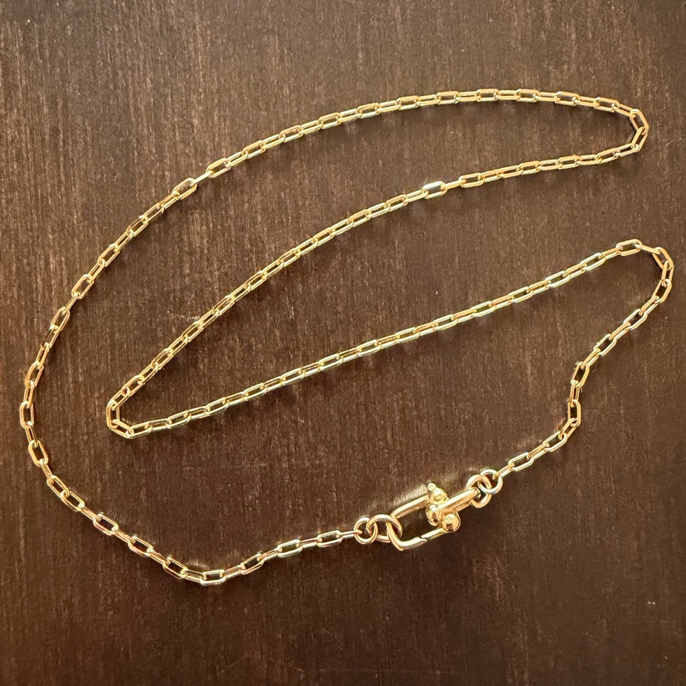 Paperclip Keepsake Chain - 18”